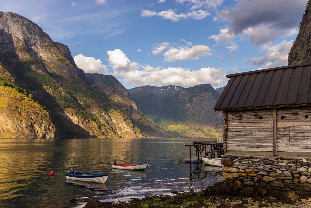 Undredal by the fjord