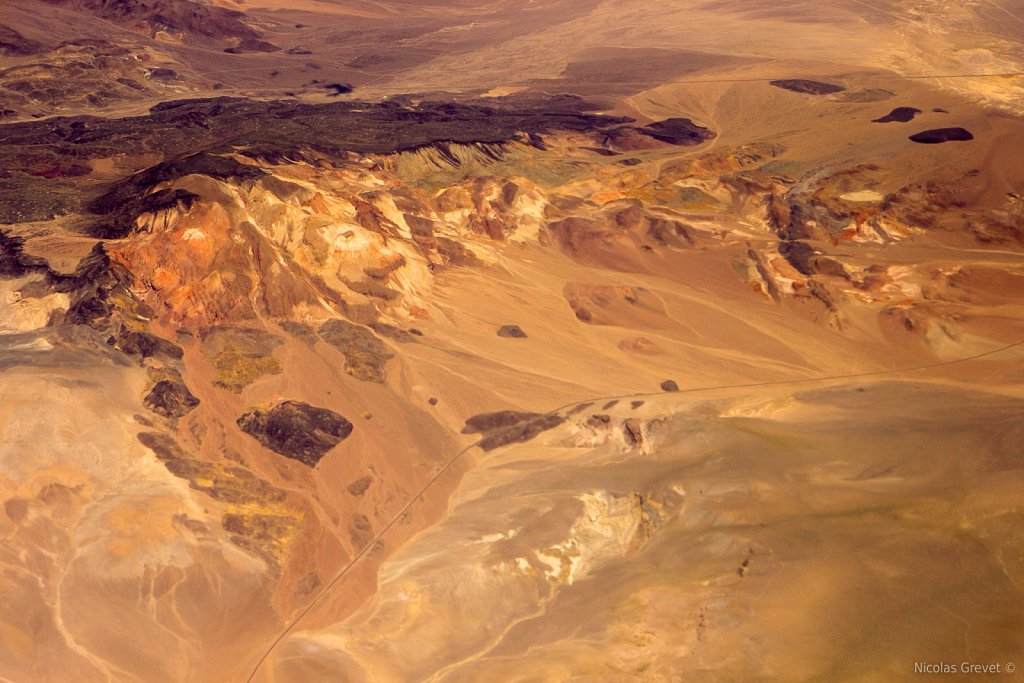 Flying over Colombus Salt Marshes